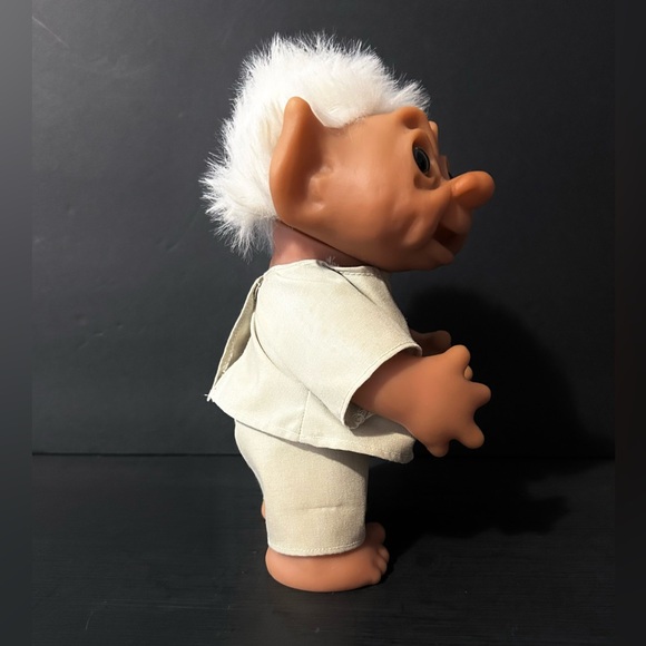 Vintage Troll Doll, Made By Thomas Dam, Denmark, 1977, Approx. 9 iIches Tall - Picture 2 of 6